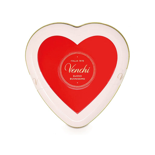 Venchi Small Valentine Heart Tin Box SOGNOTOSCANO 