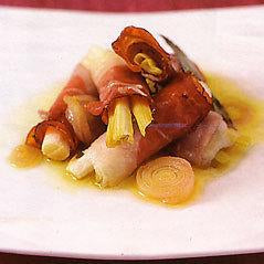 Leeks with Speck