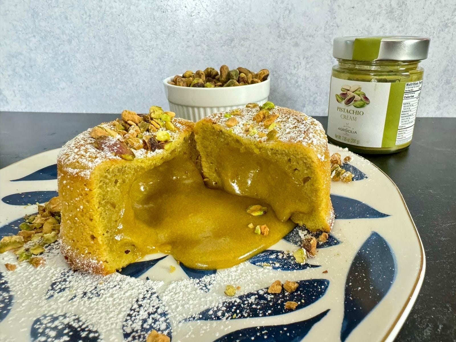 Pistachio Lava Cake