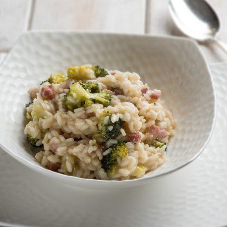 Risotto with Broccoli Rabe and Pancetta