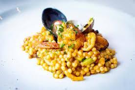 Sardinian Fregola with clams