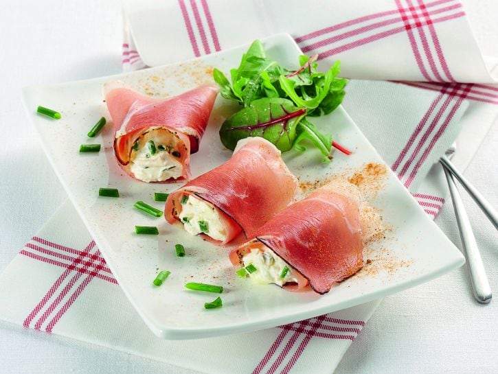 Speck Rolls with Robiola Cream — Sogno Toscano