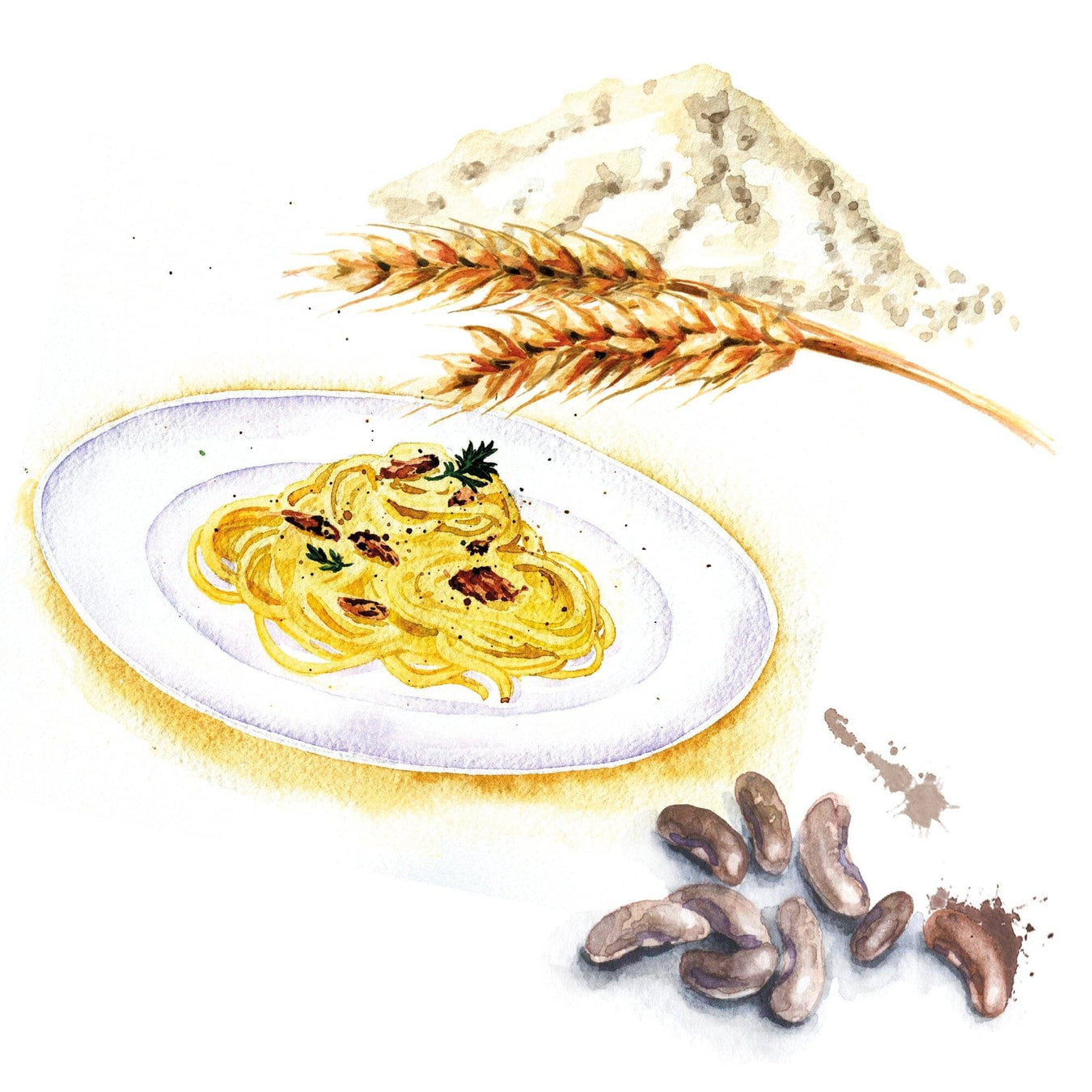 PASTA, GRAINS & BEANS