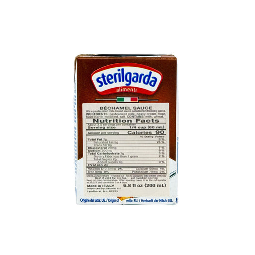 Besciamella Sterlingarda -Italian Béchamel Sauce Meats & Cheeses SOGNOTOSCANO 