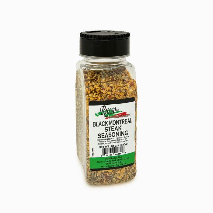 Black Montreal Steak Seasoning Antipasto & Bites Sogno Toscano 