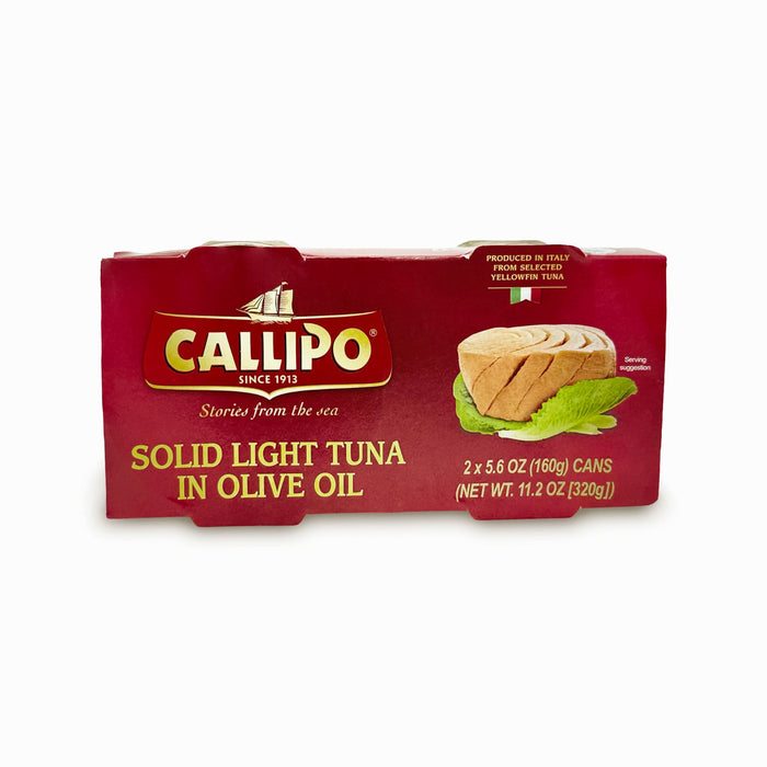 Callipo Solid Light Tuna in Olive Oil From The Sea Sogno Toscano 