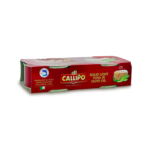 Callipo Solid Light Tuna in Olive Oil From The Sea Sogno Toscano 
