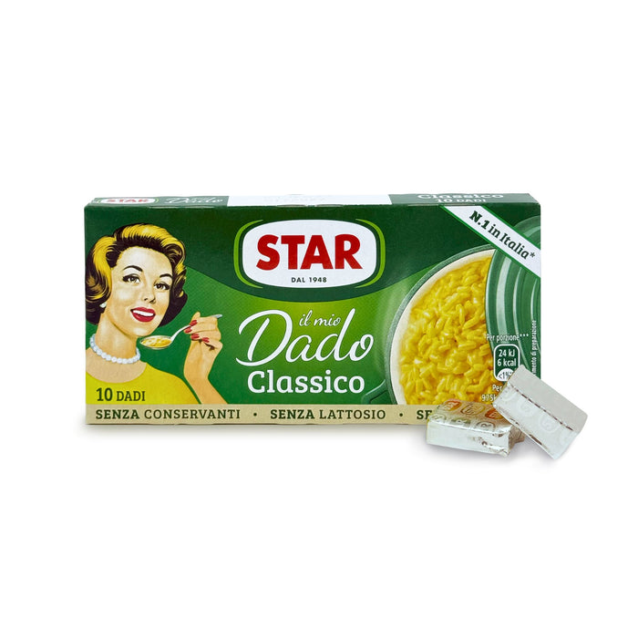 Classic Buillon cubes- Dado Star (10 pack) Antipasto & Bites Sogno Toscano 