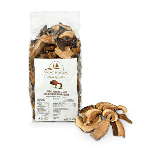 Italian Dried Porcini Mushrooms Sogno Toscano 