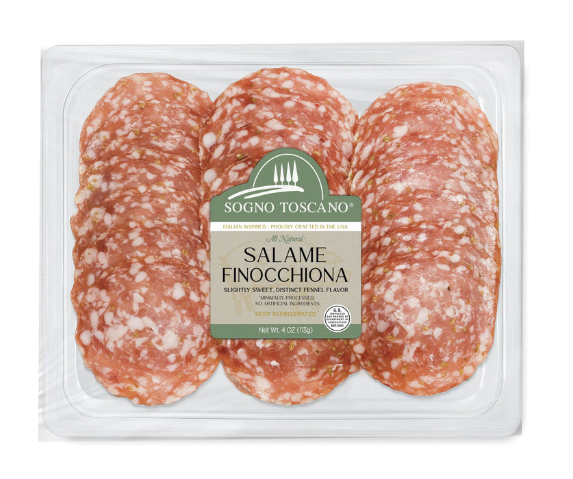 Finocchiona pre-sliced Meats & Cheeses Sogno Toscano 