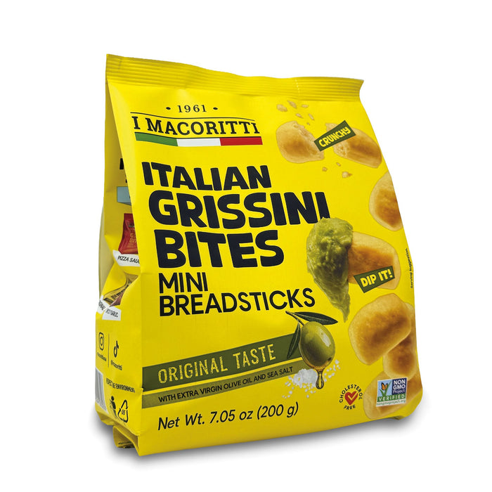 Grissini Bites with Extra Virgin Olive Oil Crakers & Sweetes Sogno Toscano 