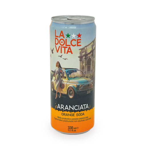 La Dolce vita Aranciata ( Orange) Soda Drink Sogno Toscano 