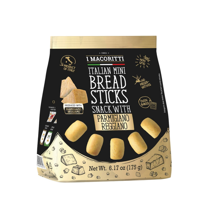Mini Breadsticks with Parmigiano Reggiano Crakers & Sweetes Sogno Toscano 