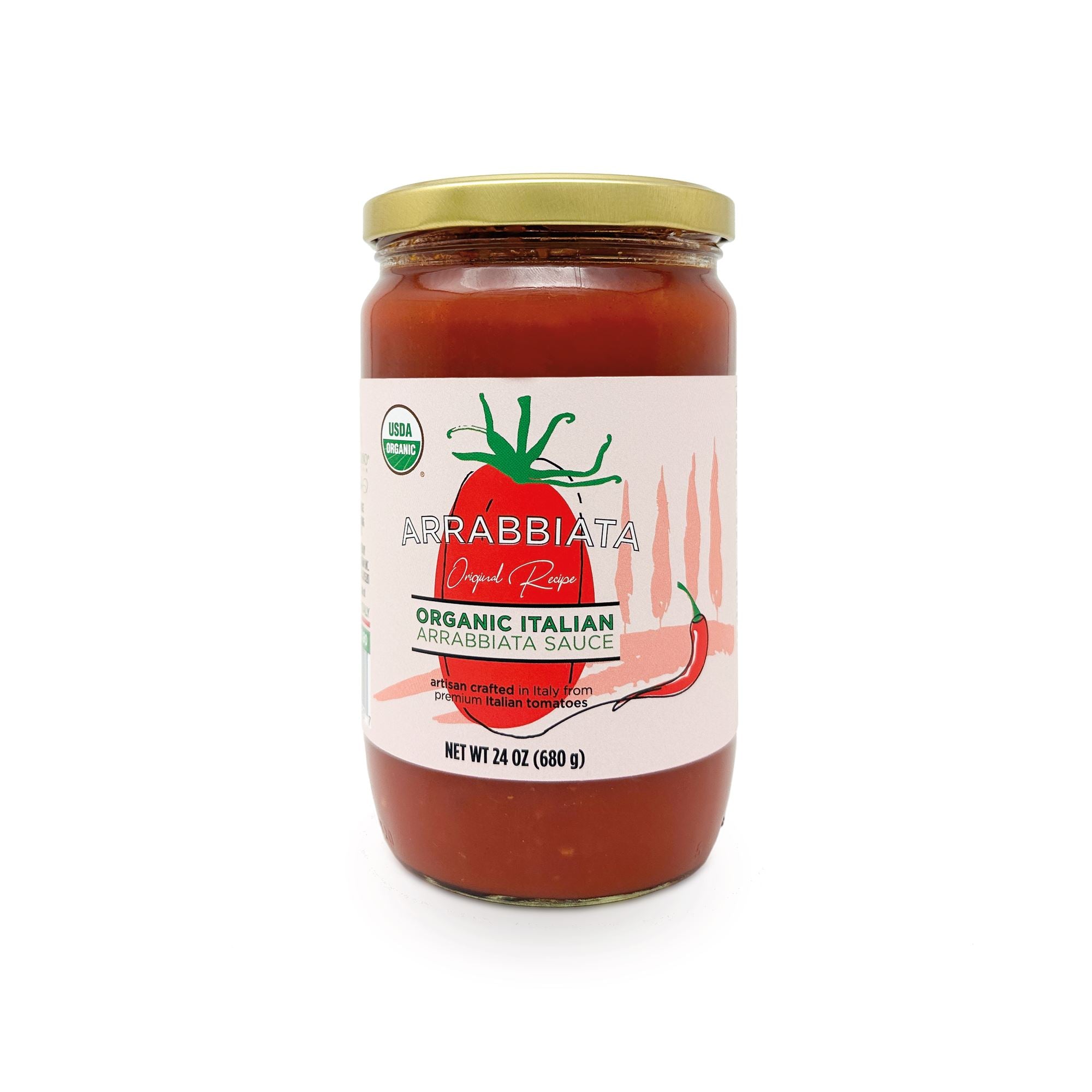 Organic Arrabbiata Tomato Sauce Sogno Toscano