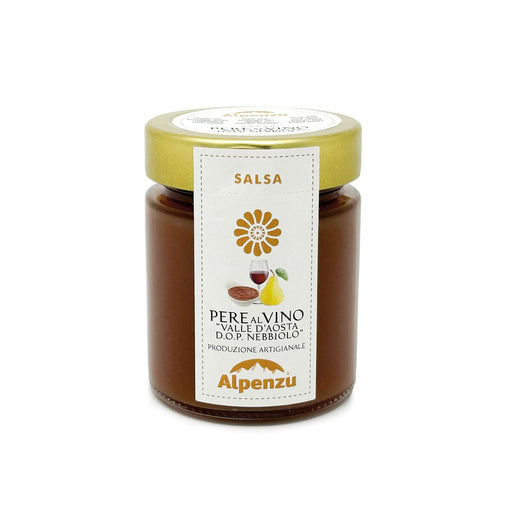 Pear sauce with "Aosta Valley Nebbiolo" Wine Antipasto & Bites Sogno Toscano 