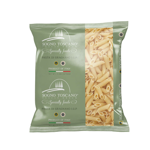 Penne di Gragnano IGP – Bulk Bronze Die Pasta Pasta, Grains & Beans Sogno Toscano 