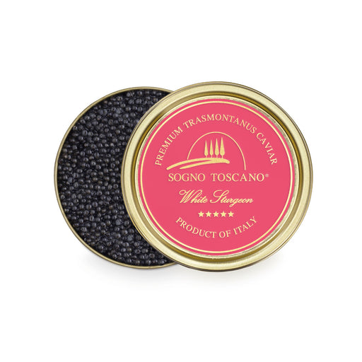 Premium Trasmontanus Caviar From The Sea Sogno Toscano 