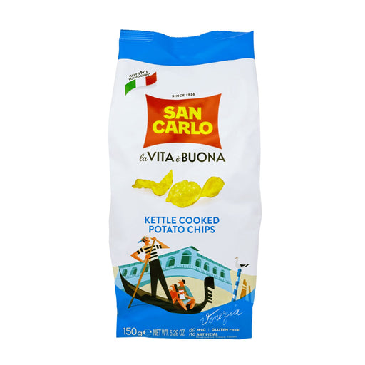 San Carlo Kettle Cooked Potato Chips Crakers & Sweetes Sogno Toscano 