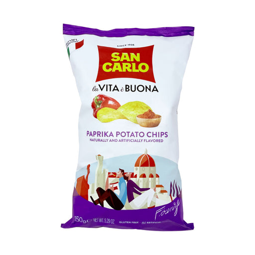 San Carlo Paprika Chips Crakers & Sweetes Sogno Toscano 