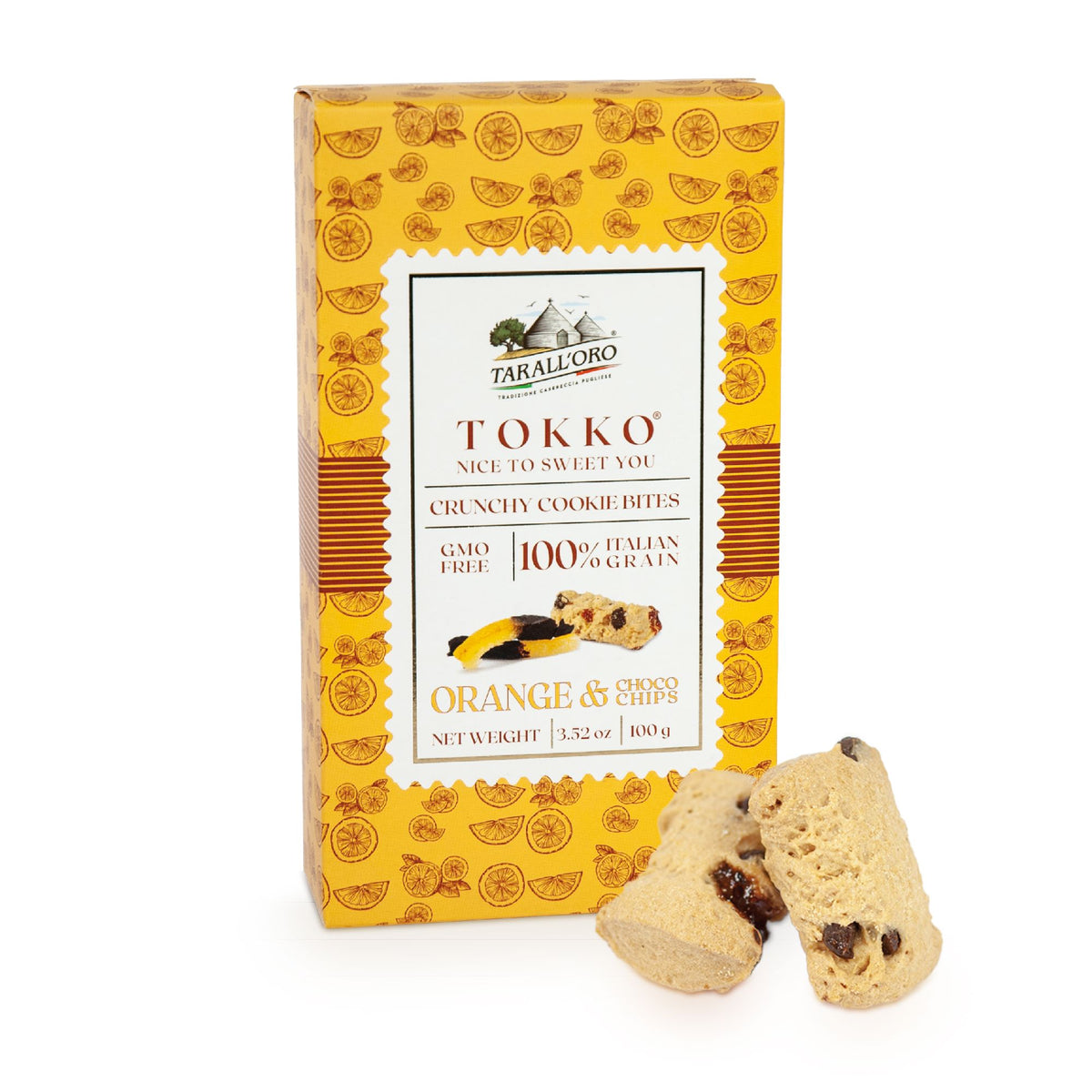 Buy Tokko Orange and Choco Chips 3.52oz | Online — Sogno Toscano