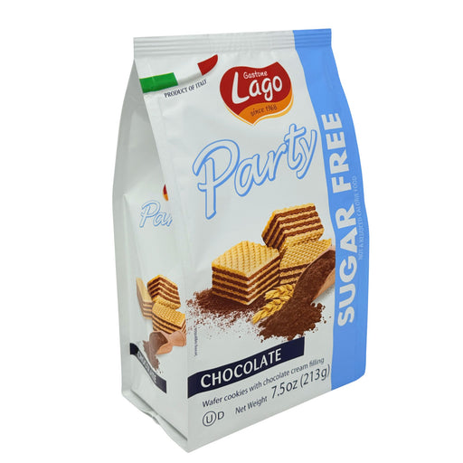 Wafer with Sugar- free chocolate cream filling Crakers & Sweetes Sogno Toscano 