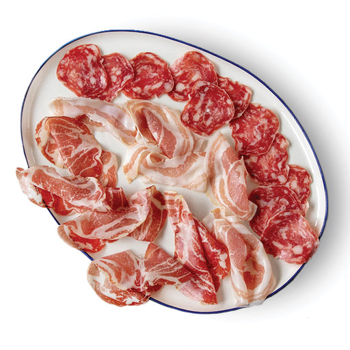 Antipasto Tris Coppa - Pancetta - Salame DOP 4oz Meats & Cheeses SOGNOTOSCANO