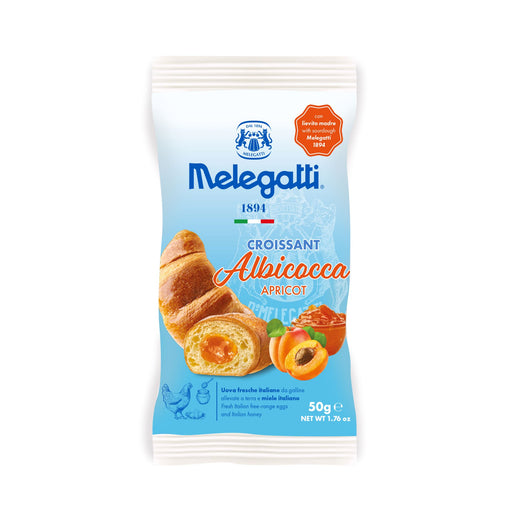 Apricot filled croissants by Melegatti ( pack of 6) Crakers & Sweetes Sogno Toscano 