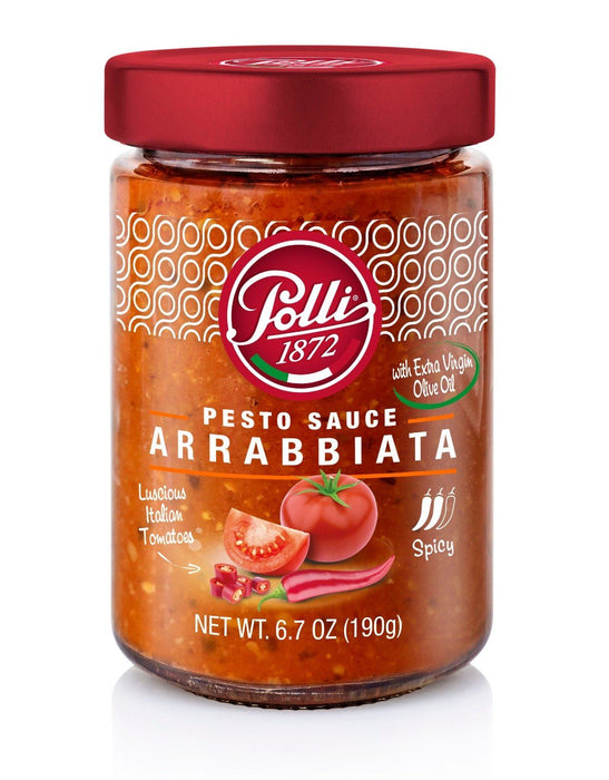 Arrabbiata Pesto Sauce by Polli - 6.7 oz Antipasto & Bites SOGNOTOSCANO 