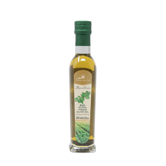 Basil oil 250ml Glass Bottle Oils Vinegars & Dressings SOGNOTOSCANO 