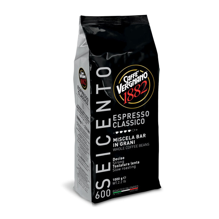 "Caffe Vergnano" Espresso Classico Beans Coffee SOGNOTOSCANO 