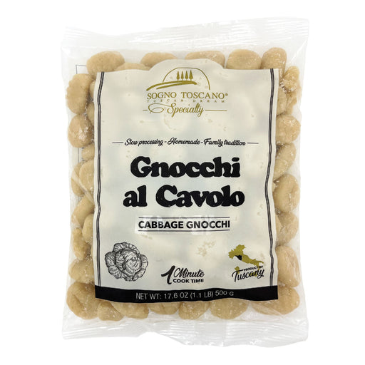 Gnocchi Cabbage- Bag Pasta, Grains & Beans SOGNOTOSCANO 