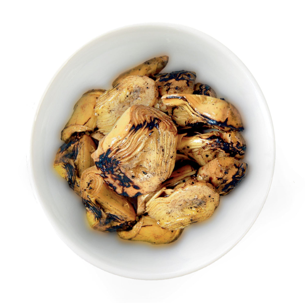 Grilled Artichoke Quarters in Oil — 750 gr / 26.5 oz Canned