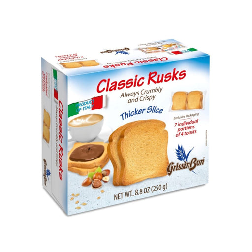 "Grissibon" Classic Rusks ( fette biscottate) Crakers & Sweetes Sogno Toscano 