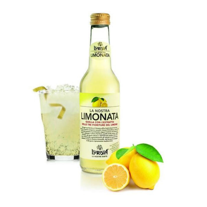 Lurisia Italian "Limonata" Lemon Soda - 9.6 oz Drink Sogno Toscano 