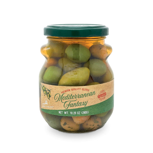 Mediterranean Fantasy Olive Medley - Jar Antipasto & Bites SOGNOTOSCANO 