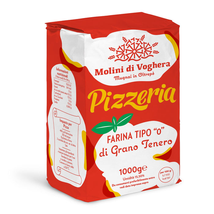 "Molini di Voghera" - Authentic Italian Pizza Flour "0" (2.2 lb) Pasta, Grains & Beans SOGNOTOSCANO 