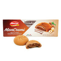Moncremi hazelnut cream-filled cookies- Marini Crakers & Sweetes SOGNOTOSCANO 