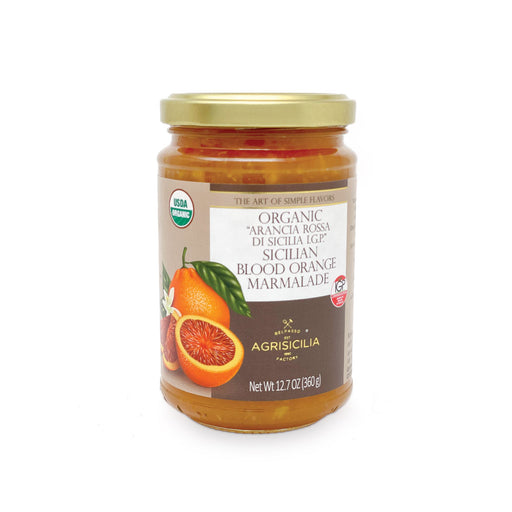 Organic Sicilian Blood Orange Marmalade Crakers & Sweetes SOGNOTOSCANO 