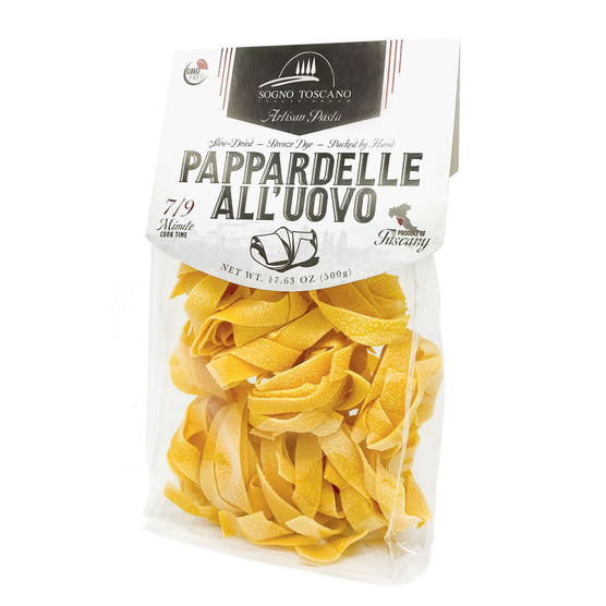 Pappardelle All'uovo (egg pasta) - 500gr Bag Pasta, Grains & Beans SOGNOTOSCANO 