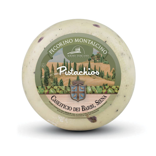 Pecorino Montalcino Pistachio Wheel 2.4kg (5.3lb) Meats & Cheeses SOGNOTOSCANO 