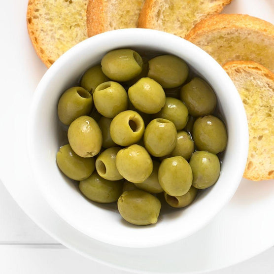 Pitted Green Castelvetrano Olives 2.5kg - Can Antipasto & Bites SOGNOTOSCANO 