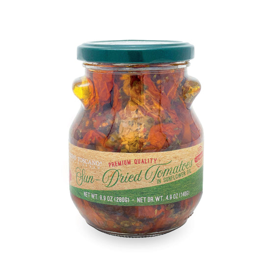 Sun-dried Tomatoes In Oil - Jar Antipasto & Bites SOGNOTOSCANO 