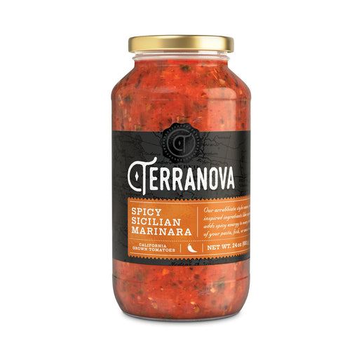 Terranova Spicy Sicilian Marinara Sauce Tomatos and Friends Sogno Toscano 