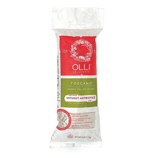 Toscano salame chub by Olli Meats & Cheeses SOGNOTOSCANO 