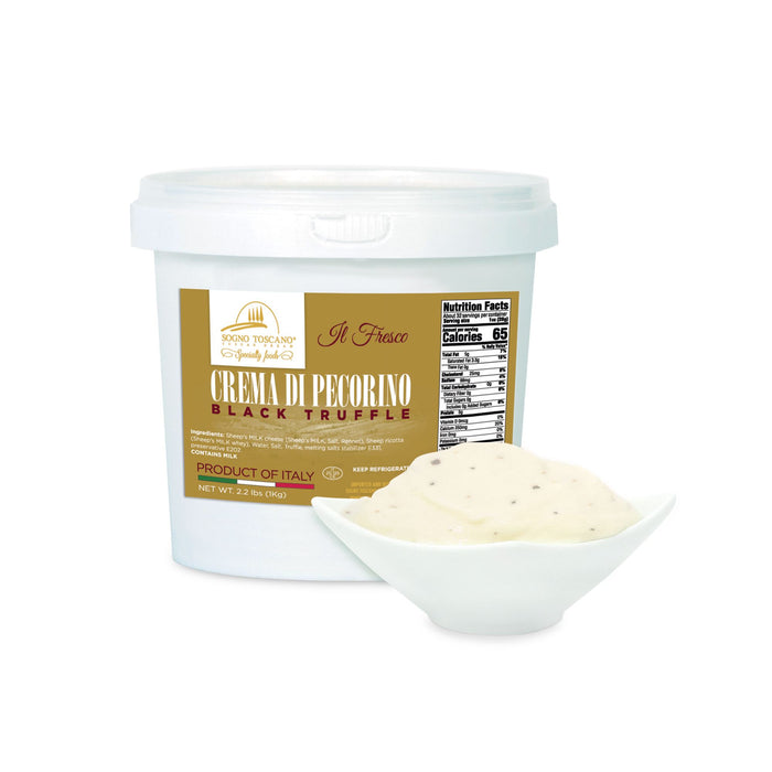 Truffle Pecorino Cream - Tub Meats & Cheeses SOGNOTOSCANO 