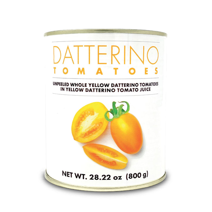 Yellow Datterino Tomatoes in juice - Can (28.22oz) Tomatos and Friends SOGNOTOSCANO 